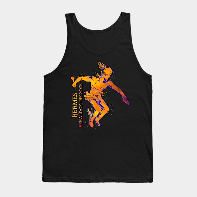 Herald of the gods - Hermes Tank Top by Modern Medieval Design